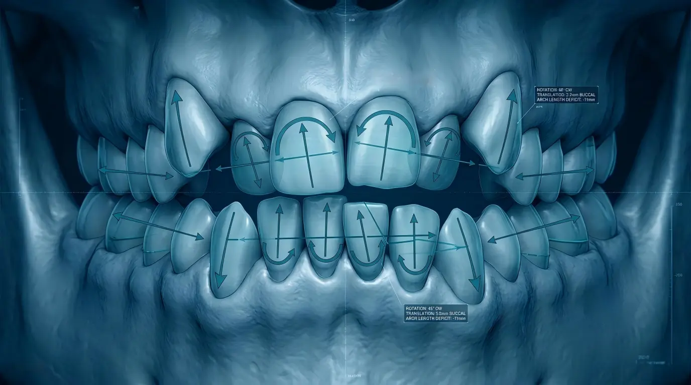 Complex-orthodontic-case-showing-severe-crowding-requiring-advanced-clear-aligner-case-design
