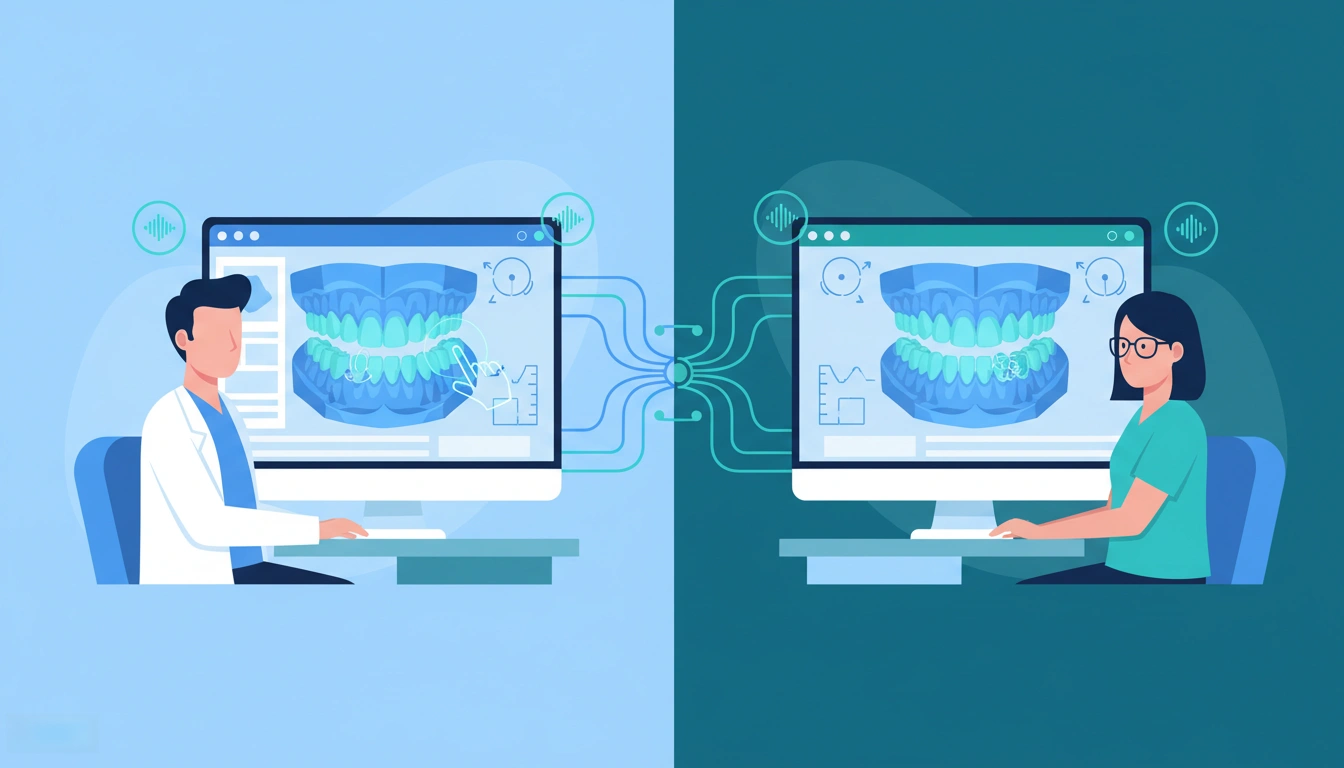 Real-time collaboration portals allow doctors and designers to work on the same 3D model simultaneously