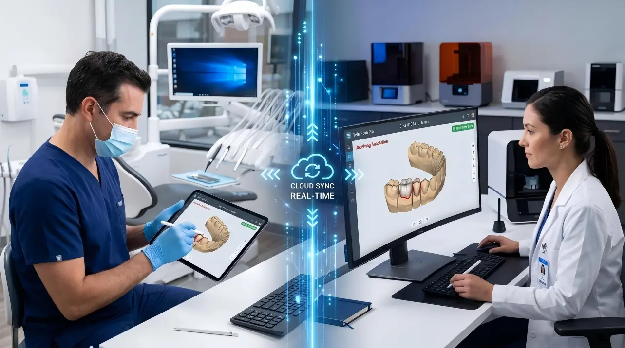 Doctor-technician-collaboration-using-annotation-tools-in-a-cloud-based-dental-communication-platform
